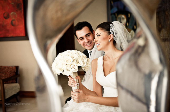 From the brides look I love her shoes and the most stunning church decor 