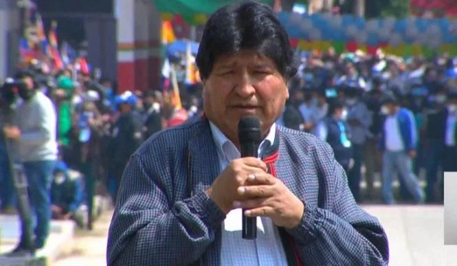 Evo Morales: "Nunca imaginamos que Macri fuese capaz de cometer un delito de lesa humanidad"