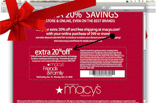 Free Printable Macy's Coupons