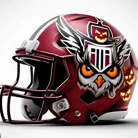 Temple Owls Halloween Concept Helmets