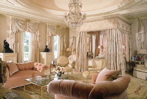 Luxury bedroom designs - Marie Antoinette Style theme decorating ideas ...