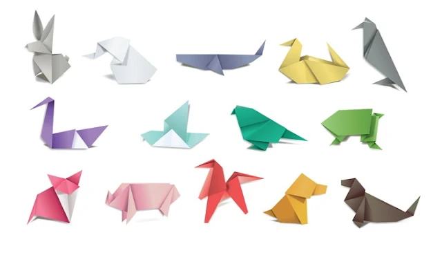 imagens de figuras de origami