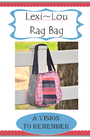 Lexi Lou Rag Bag Purse Pattern Print Version for Quilt Shops