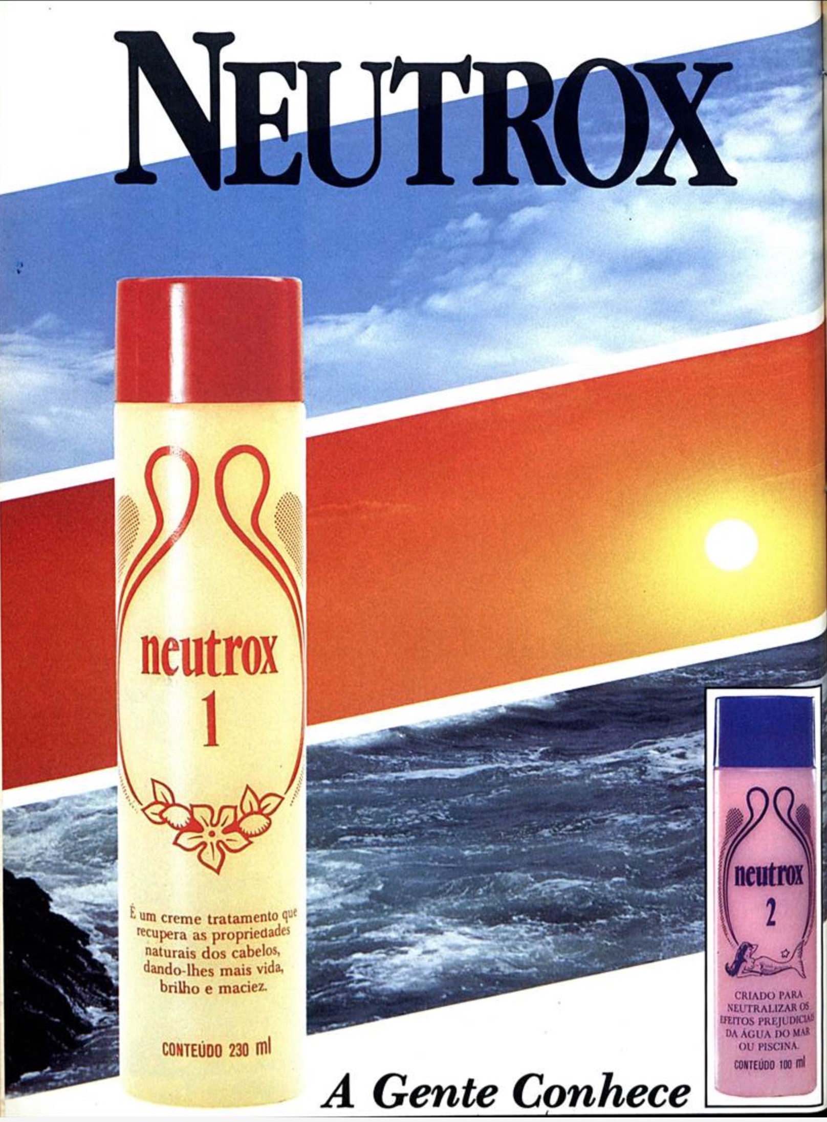 Campanha veiculada em 1986 apresentando os benefícios do Neutrox