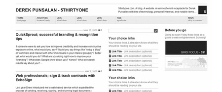 18 Minimalist Design Wordpress Themes