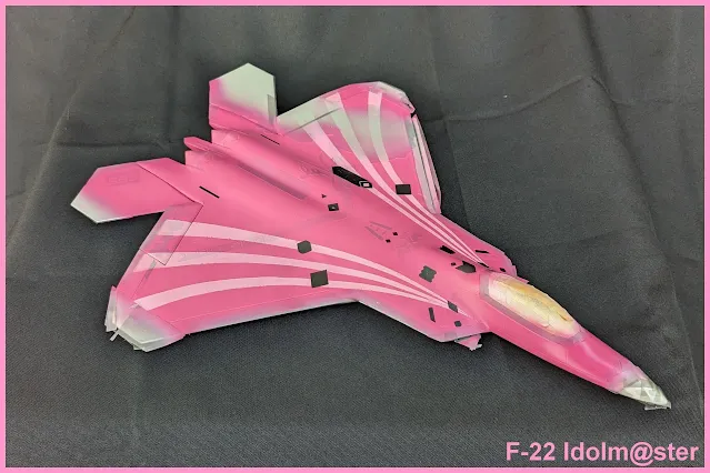 F-22 Raptor Idolm@ster au 1/48.