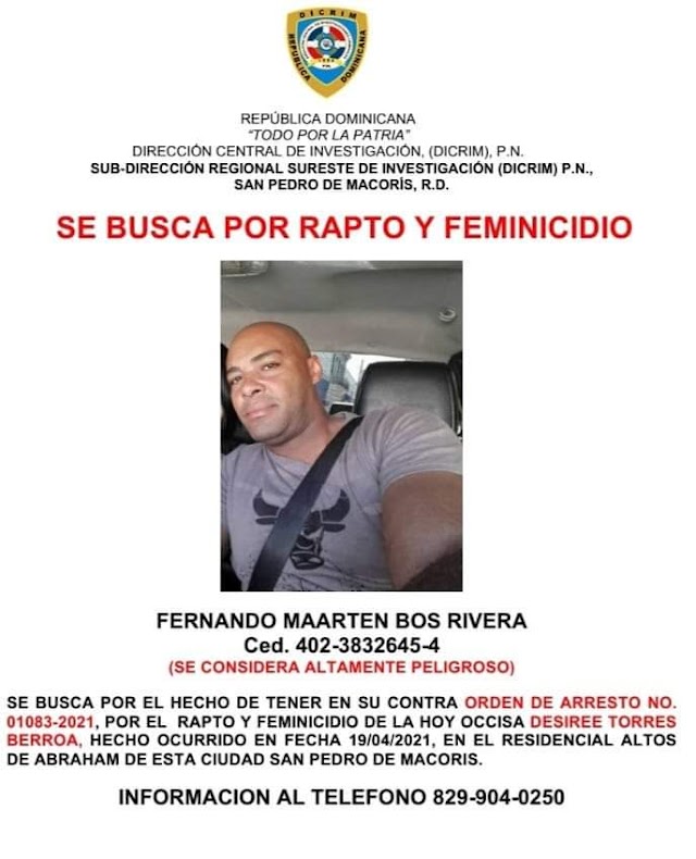 Se busca por raptar y asesinar a su exesposa 