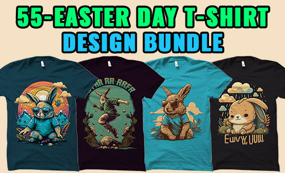 Easter Day T shirt Design Bundle