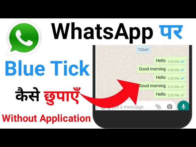 Whatsapp पर Blue Tick कैसे हटाएं ?