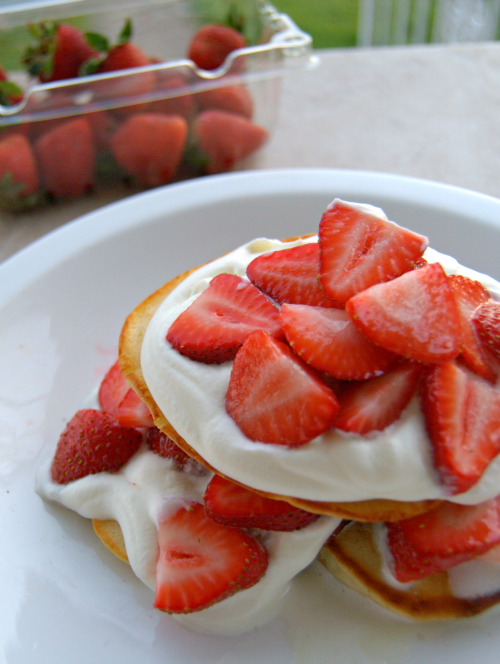 sweeter how Pancakes Strawberries make to and  bisquick Cream pancakes SteakNPotatoesKindaGurl: