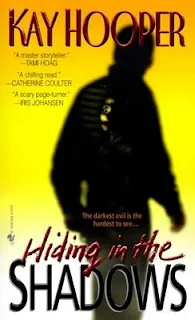 Hiding in the Shadows by Kay Hooper book cover