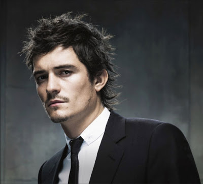 cool mens haircuts. Cool messy hairstyle from Orlando Bloom