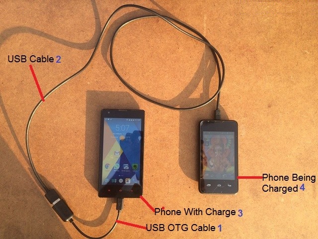 Reverse charging tutorial