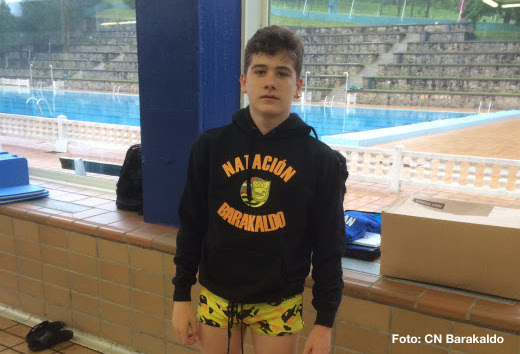 Ibon Salazar. Foto: Club Natación Barakaldo