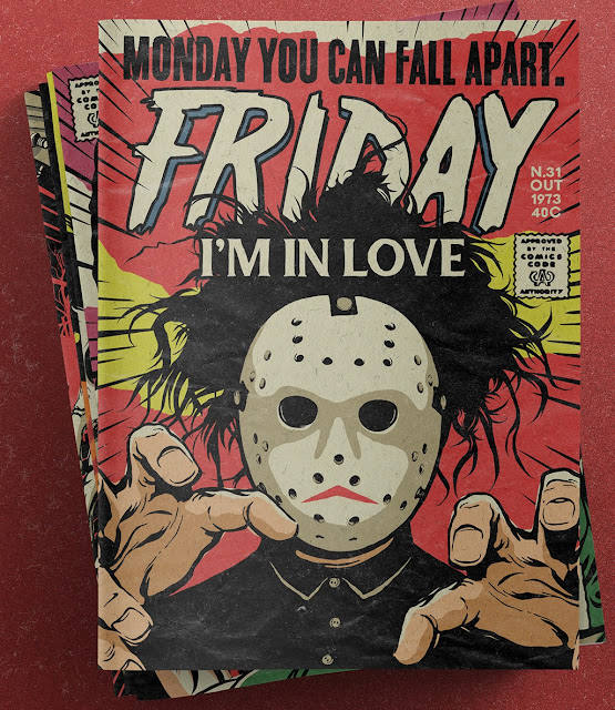 The Cure's Robert Smith Becomes Jason Voorhees In New Horror Comic Cover Series
