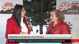 Başkent Medya Platformu Ankara Edebiyat Festivalinde Ortak Canlı Yayın Yaparak İlke İmza Attı