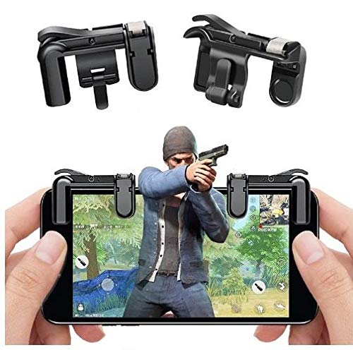 PUBG Gaming Joystick for Mobile || Trigger for Mobile Controller || Fire Button Assist Tool Smartphone L1R1 Trigger for Android/iOS