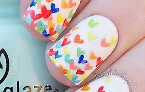 7 RAINBOW NAIL ART IDEAS