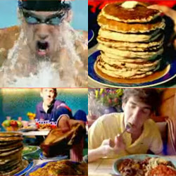 Michael Phelps loves junk food - "Bellow the surface" autobiography