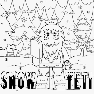 Bigfoot Coloring Pages