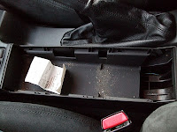 BMW E46 330d roller door tray removed dirty