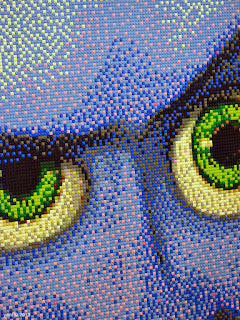 lego pointillism megamind