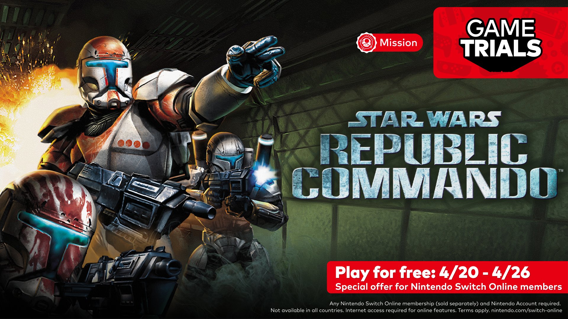Republic Commando and Fast RMX Game Trials for NA, EU/AU
