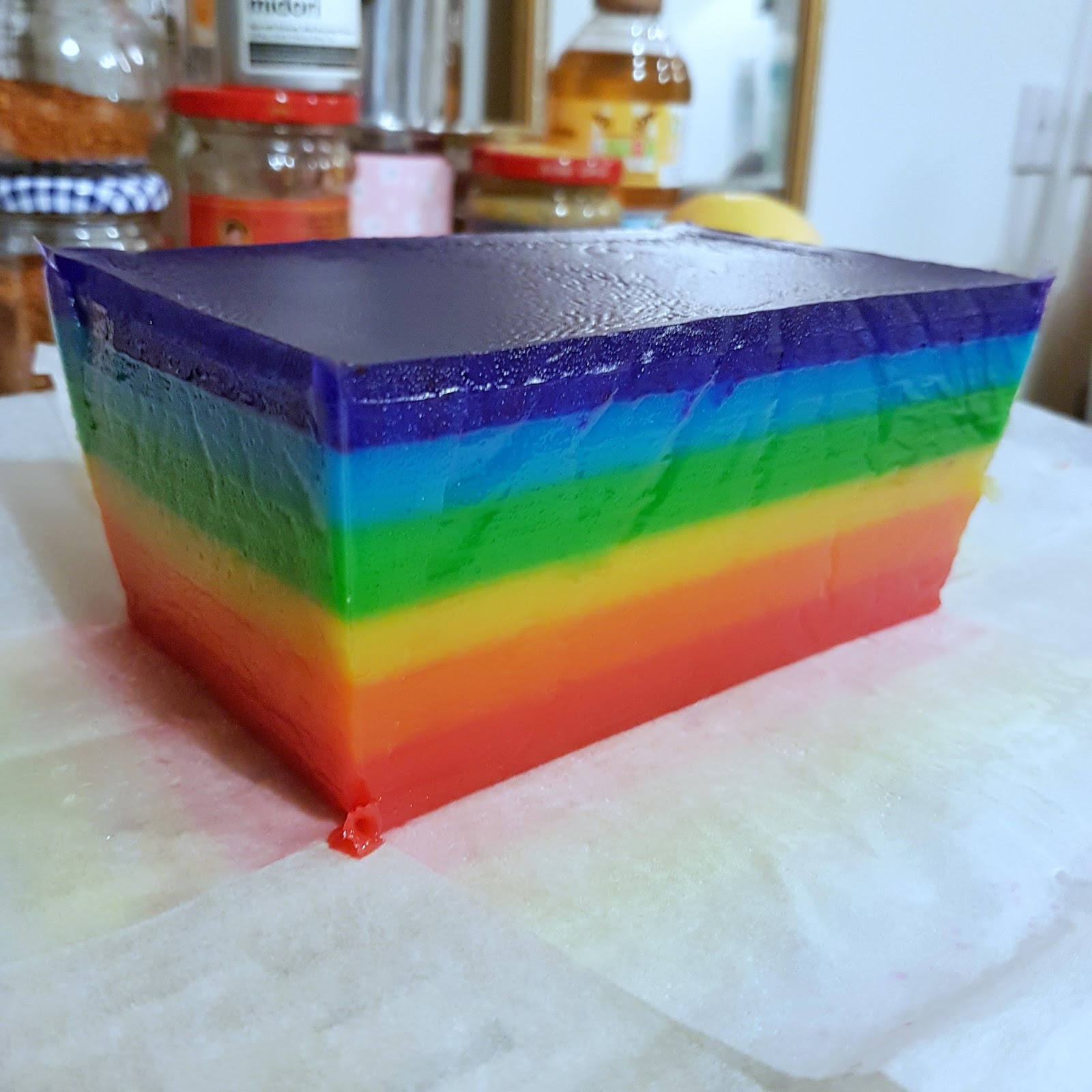 Rainbow Kuih Lapis – Recipe