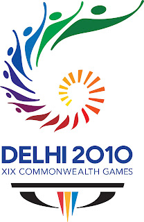 2010 Commonwealth Games Logo. Come out and play