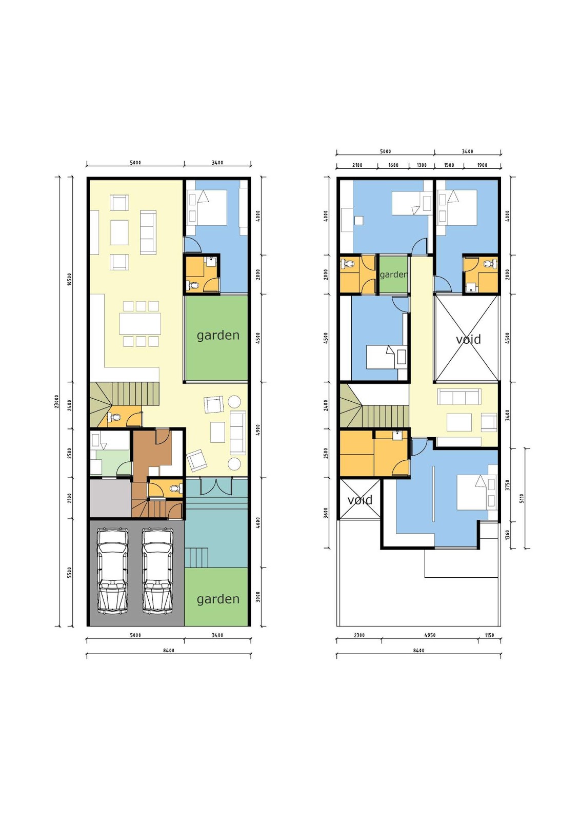 70 Desain Rumah Minimalis Memanjang