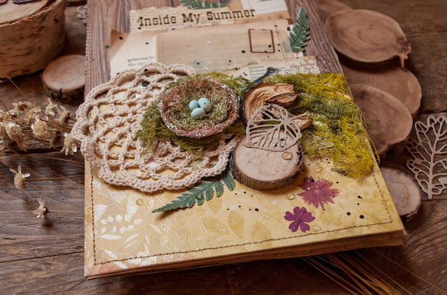 #scrapbooking#rustic#экостиль#summer#album#