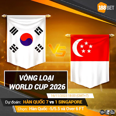 Hàn Quốc vs Singapore