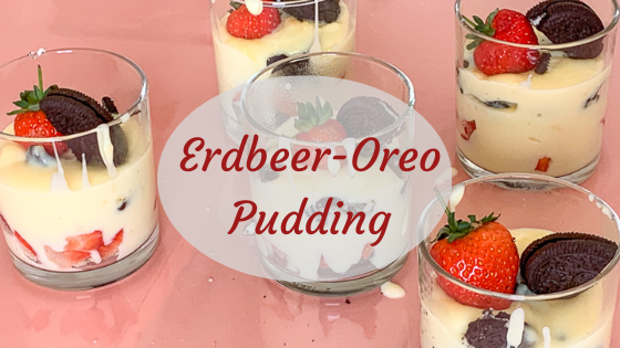 Erdbeer Oreo Pudding