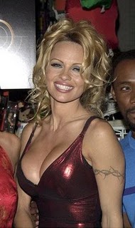 Pamela Anderson Tattoos - Celebrity Tattoo Design Ideas