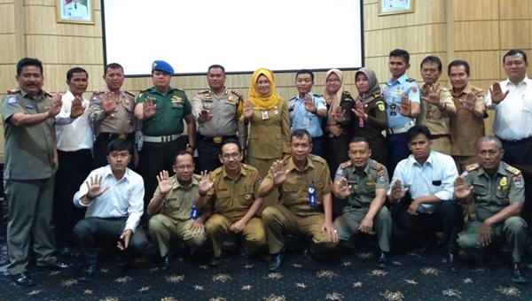 Pungli Masih Marak di Kota Padang, Satgas Saber Pungli Gelar Raker