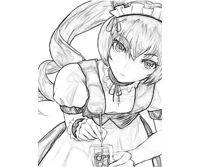 steins-gate-faris-nyannyan-cute-coloring-pages
