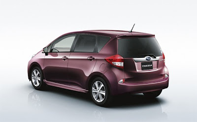 Subaru introduced the 2011 Trezia, a new small MPV