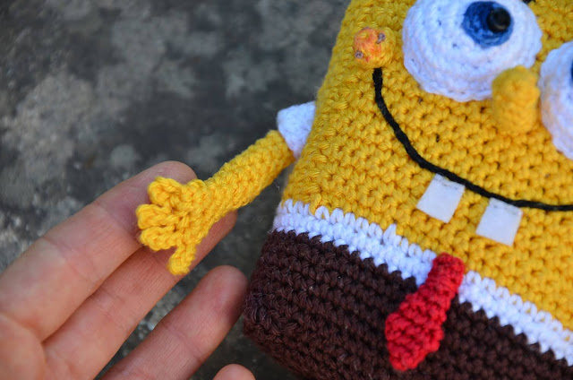 Crochet SpongeBob handmade by TomToy