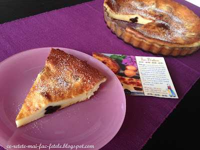 Far Breton - Tarta cu prune uscate