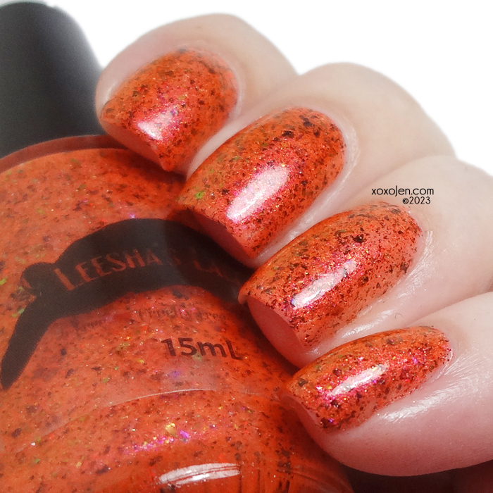 xoxoJen's swatch of Leesha's Lacquer Dream Serpent