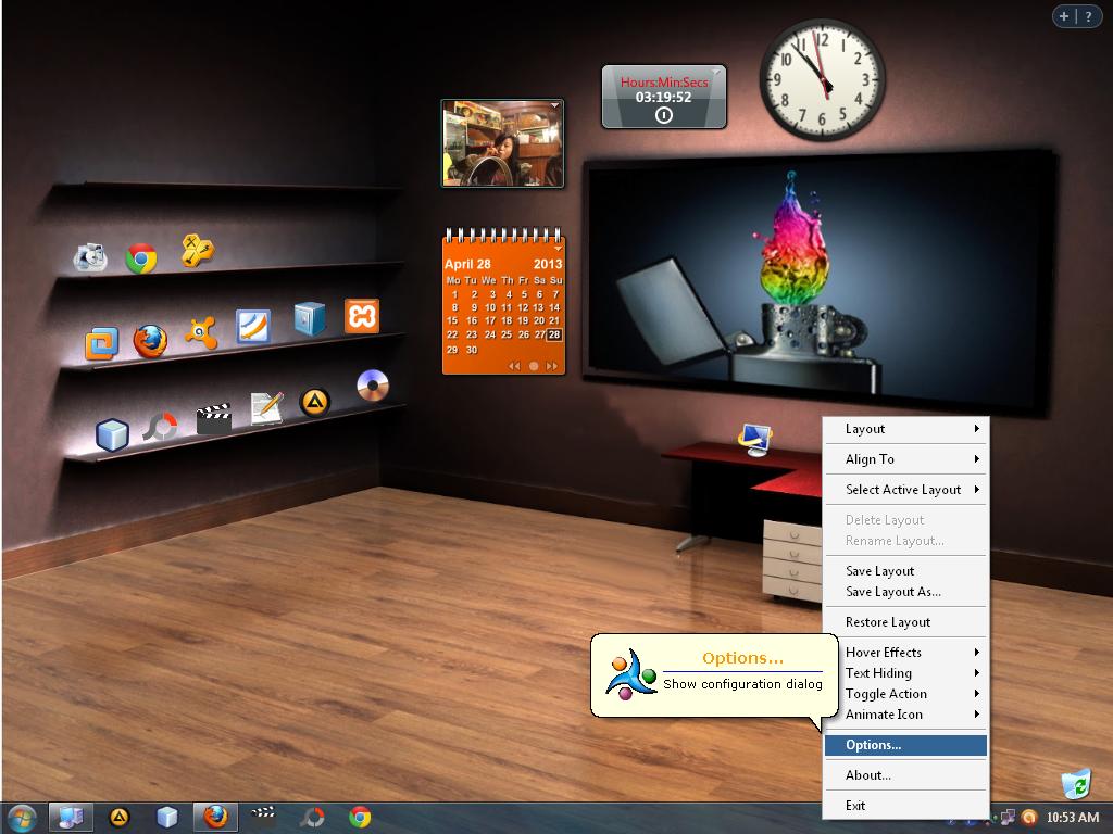 Desktop 3D Windows 7