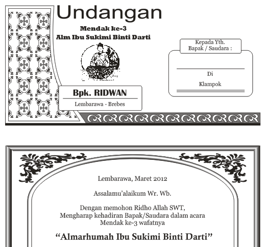 Download Undangan Gratis Desain Undangan Pernikahan 