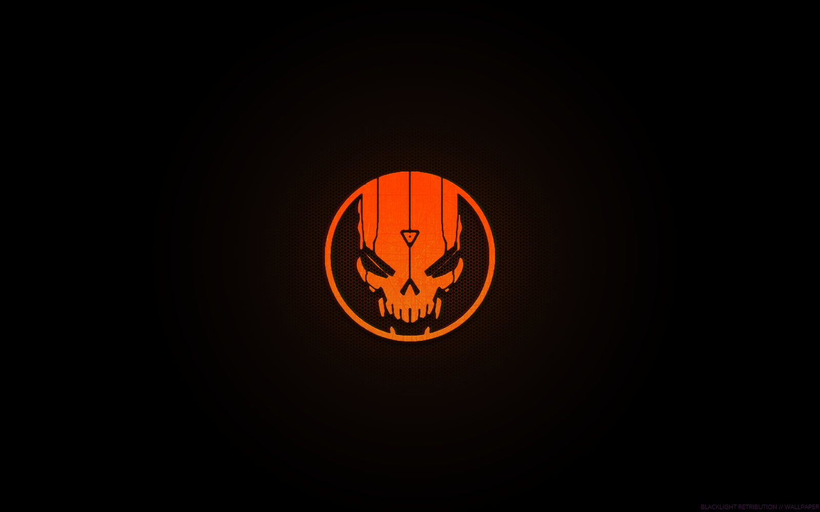 graphicriver logo mockup junk: Retribution  Wallpaper Orange UI Blacklight