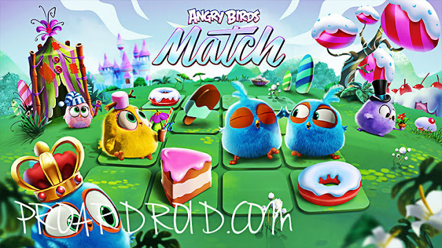  لعبة Angry Birds Match v2.4.0 مهكرة كاملة للاندرويد (اخر اصدار) logo