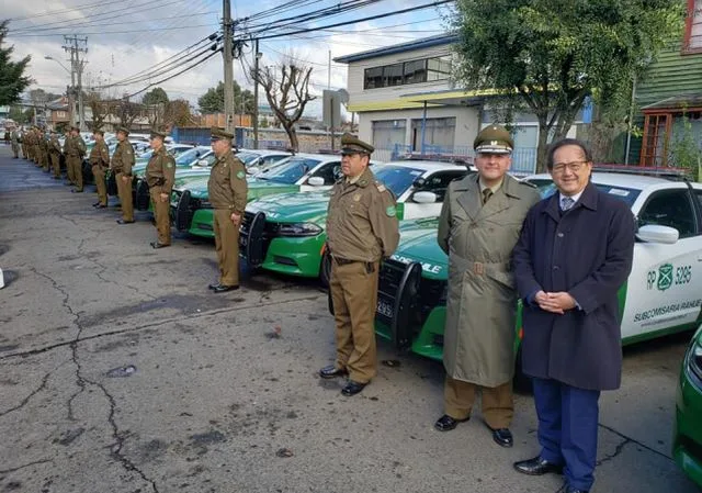 14 nuevos vehículos policiales para Osorno