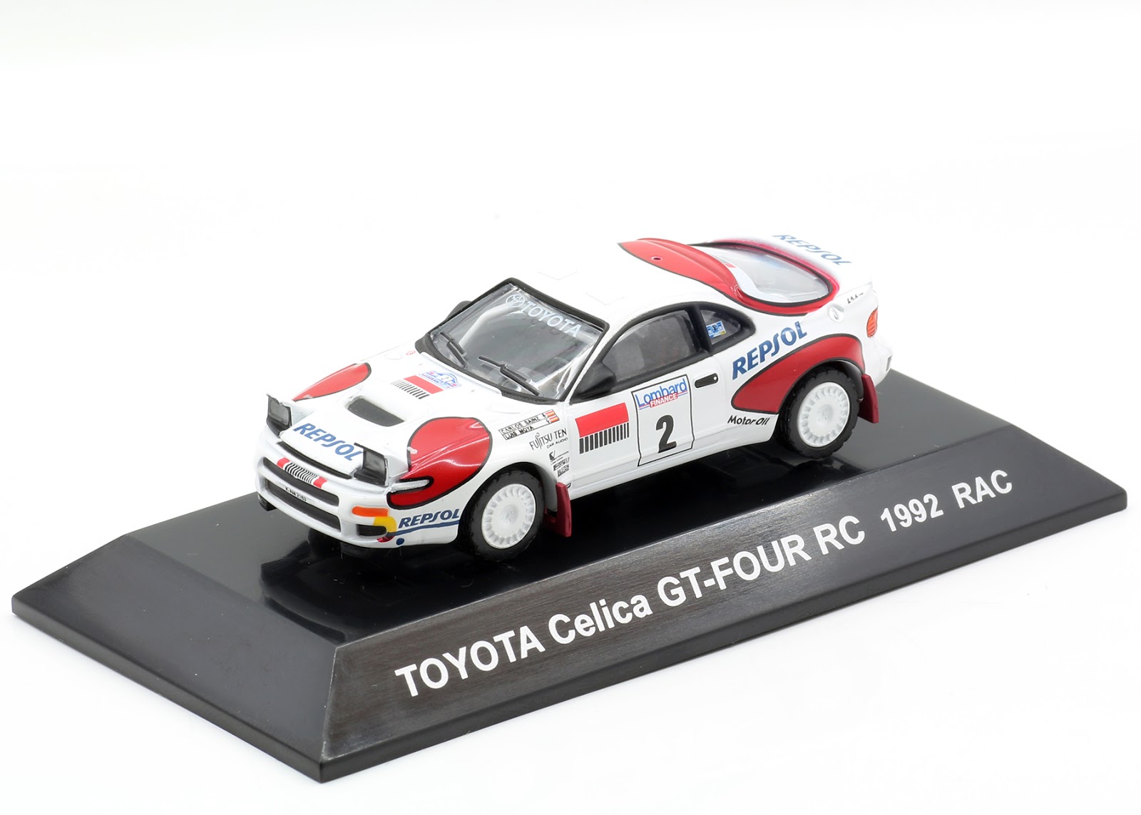 Incredible Mini Garage: Toyota Celica GT-Four RC 1992 RAC 1/64 CM's
