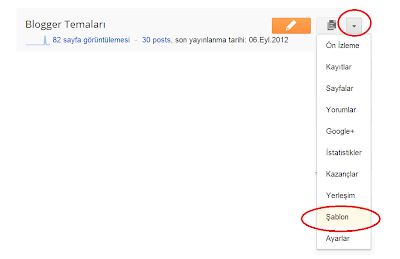 Blogger Tema Yükleme Blogger Tema Yükleme