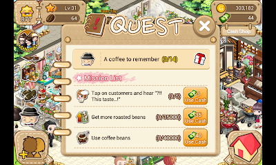 LINE I LOVE COFFEE QUEST: A Coffee To Remember 3/14