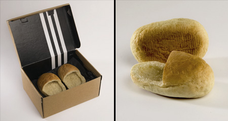 Edible Bread Shoes