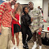 #MecoleHardman and his girlfriend #ChariahGordon snapped it up with Mecole’s star teammate #TravisKelce and his new boo #TaylorSwift